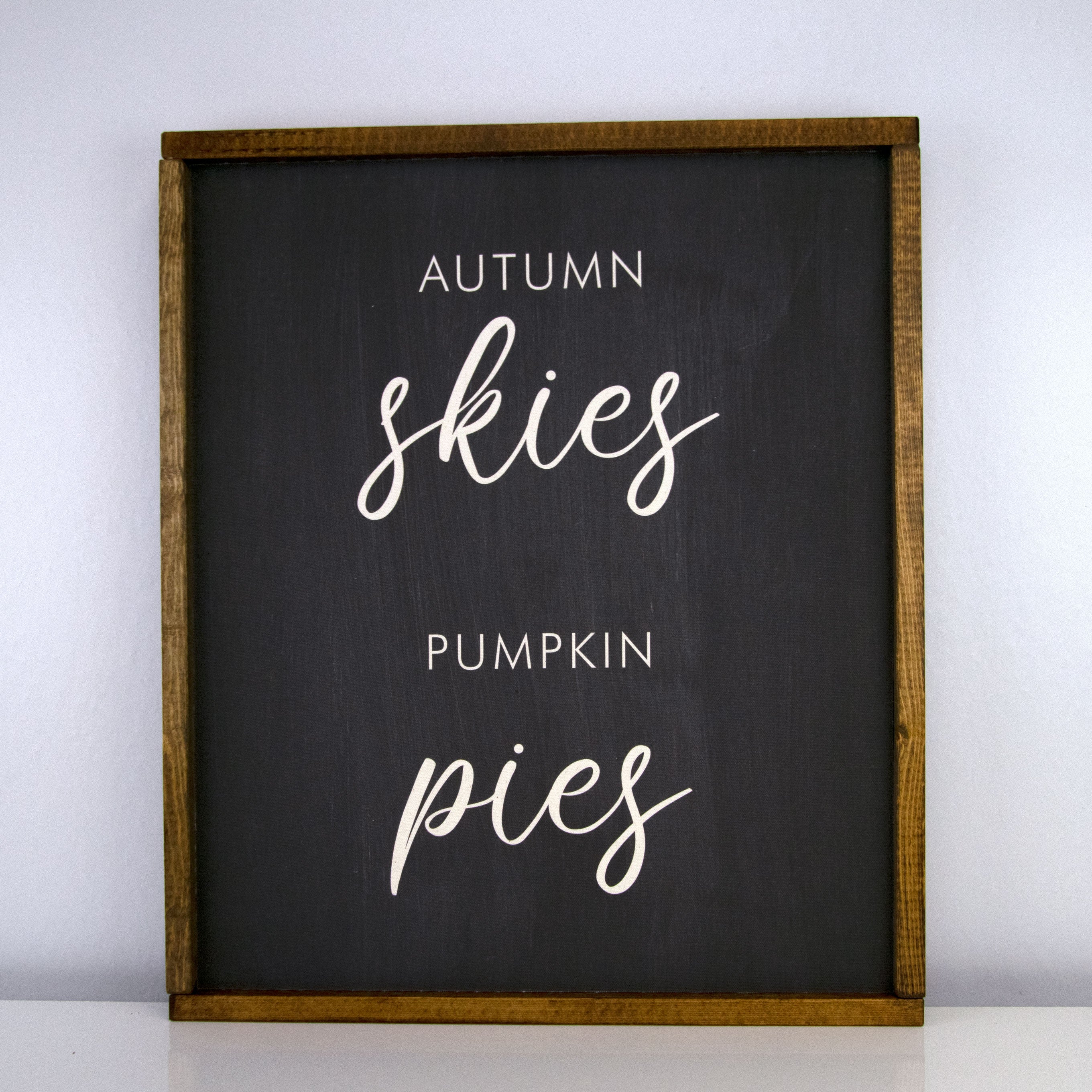 Autumn Skies | 17 x 20 Bold