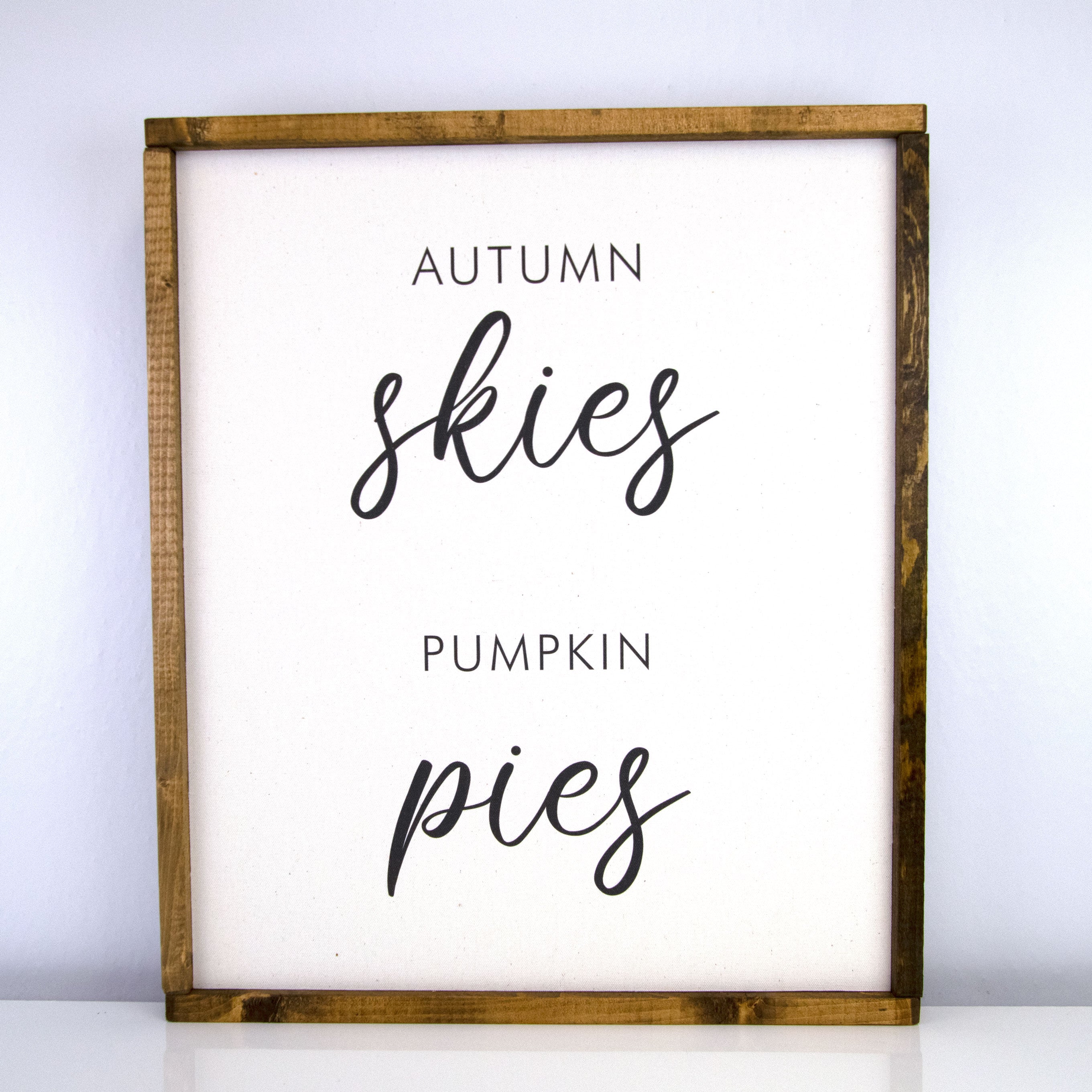 Autumn Skies | 17 x 20 Classic