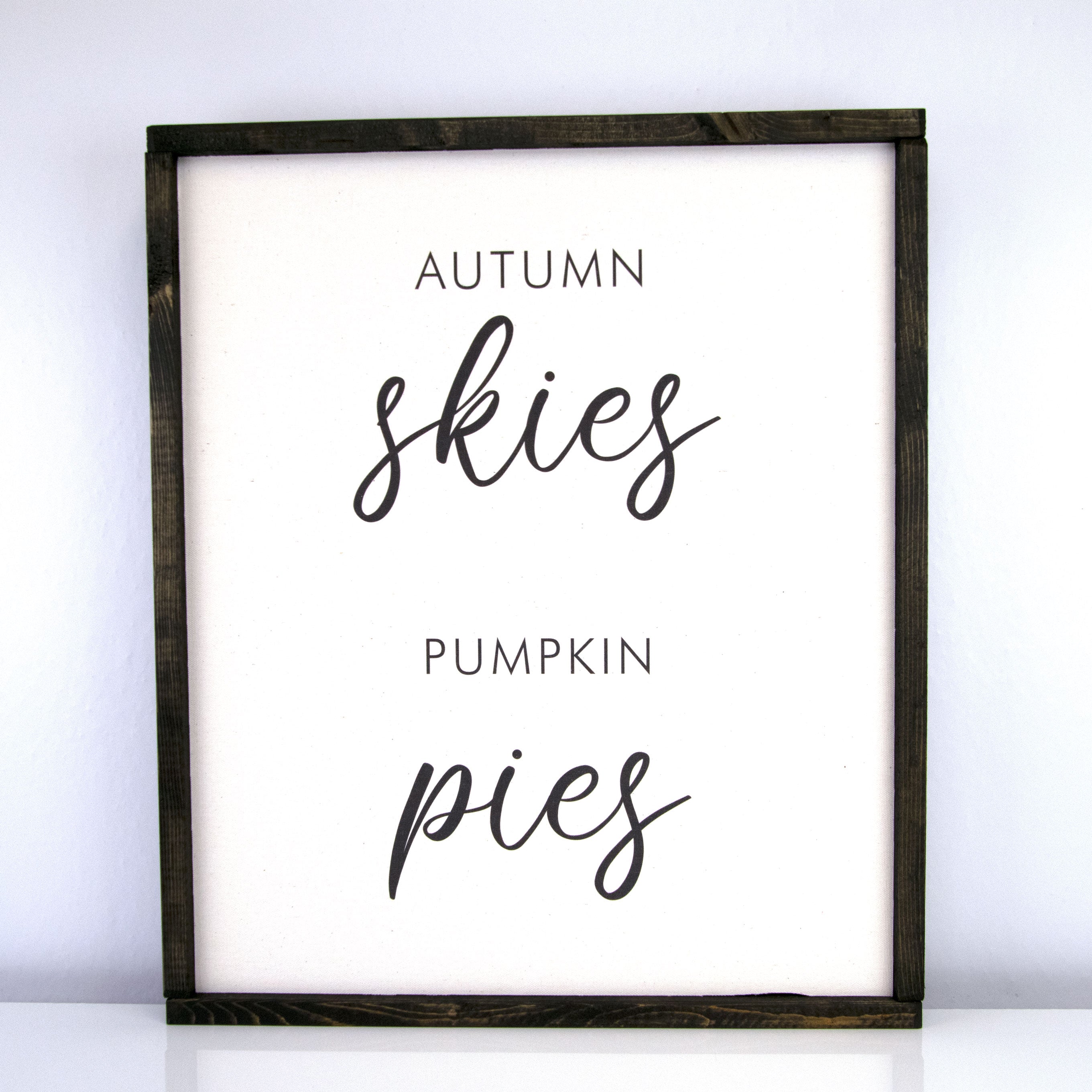 Autumn Skies | 17 x 20 Modern