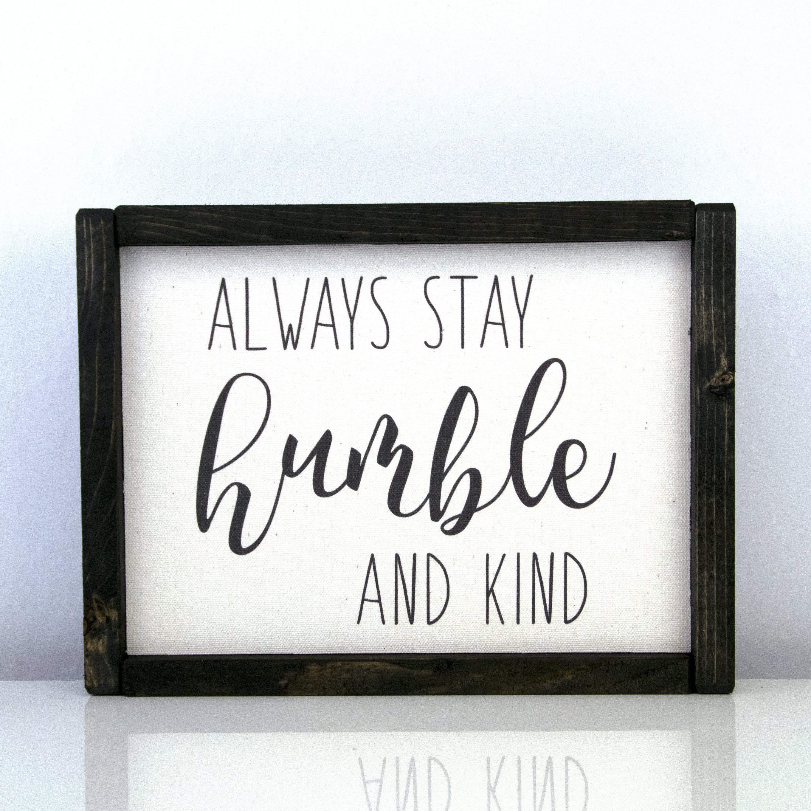 Humble & Kind | 8 x 10 Modern