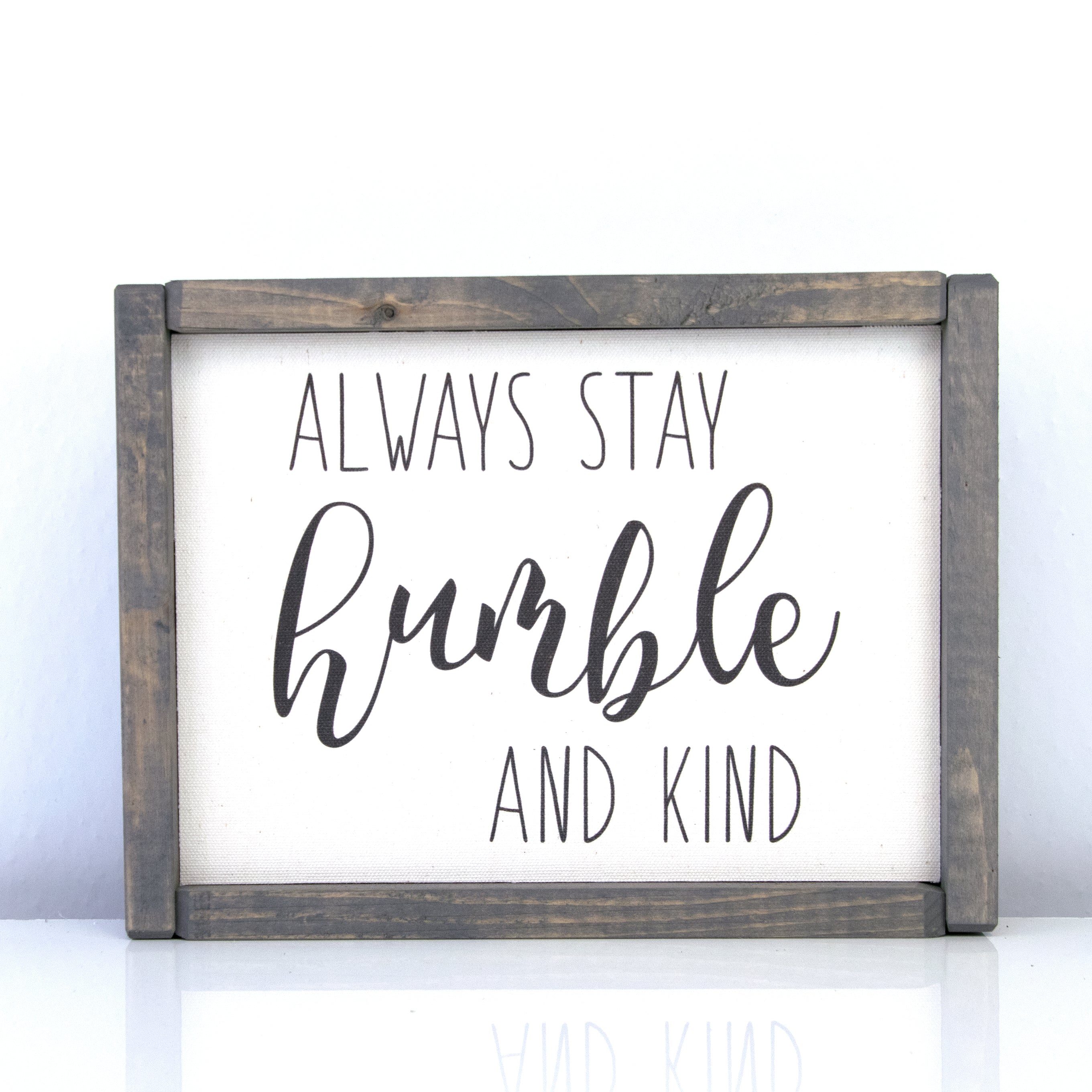 Humble & Kind | 8 x 10 Vintage