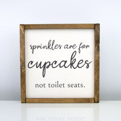 Sprinkles are for Cupcakes | 10 x 10 Classic