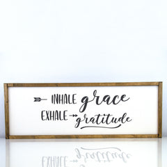 Inhale Grace | 10 x 30 Classic