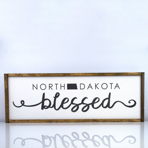 North Dakota Blessed | 10 x 30 Classic