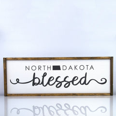 North Dakota Blessed | 10 x 30 Classic