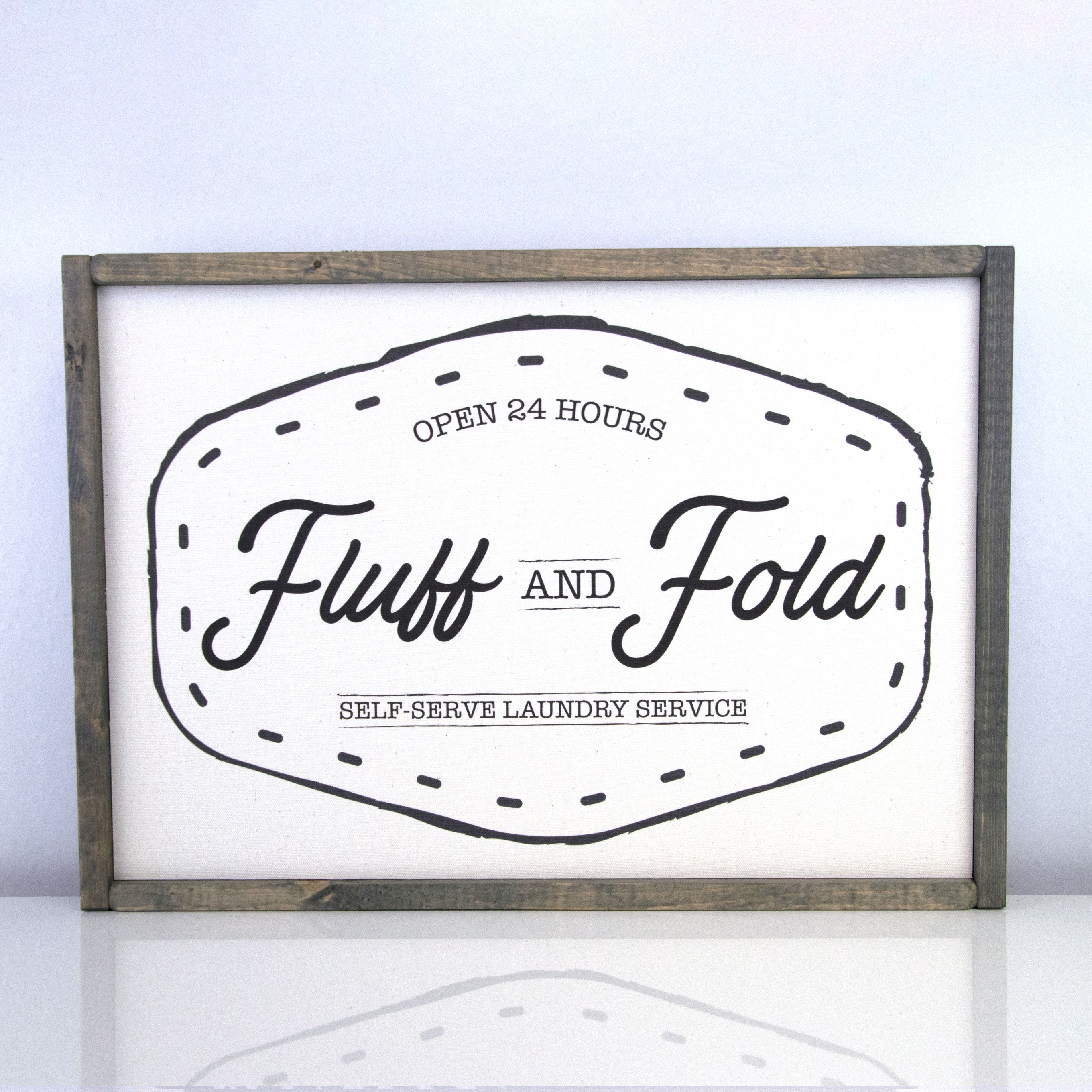 Fluff and Fold | 14 x 20 Vintage
