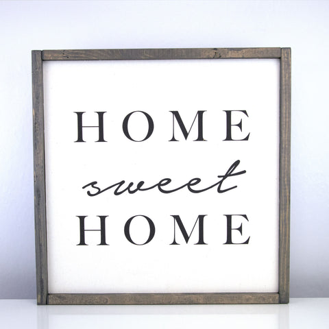Home Sweet Home | 16 x 16 Vintage
