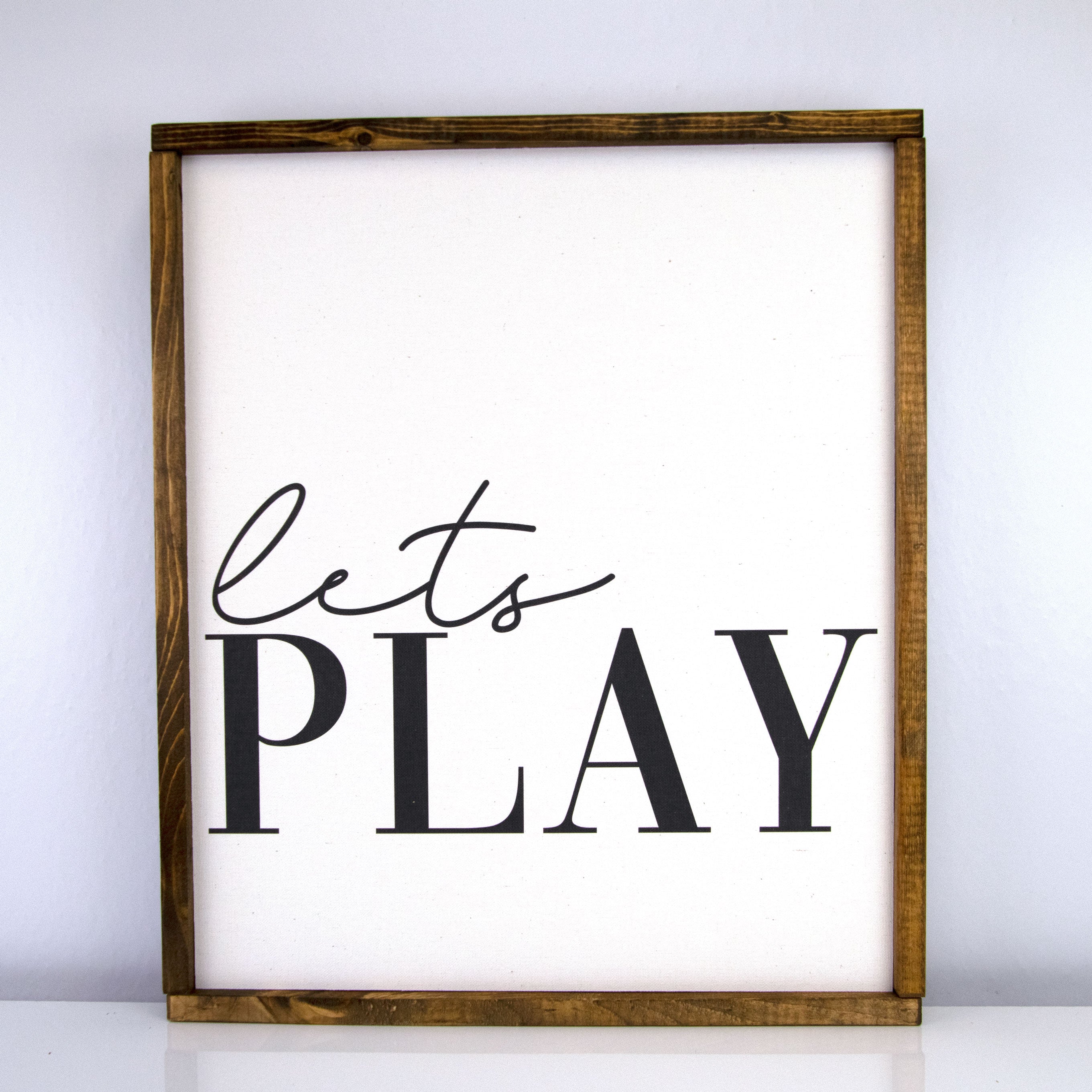 Lets Play | 17 x 20 Classic