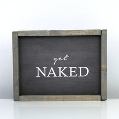 Get Naked | 8 x 10 Midnight