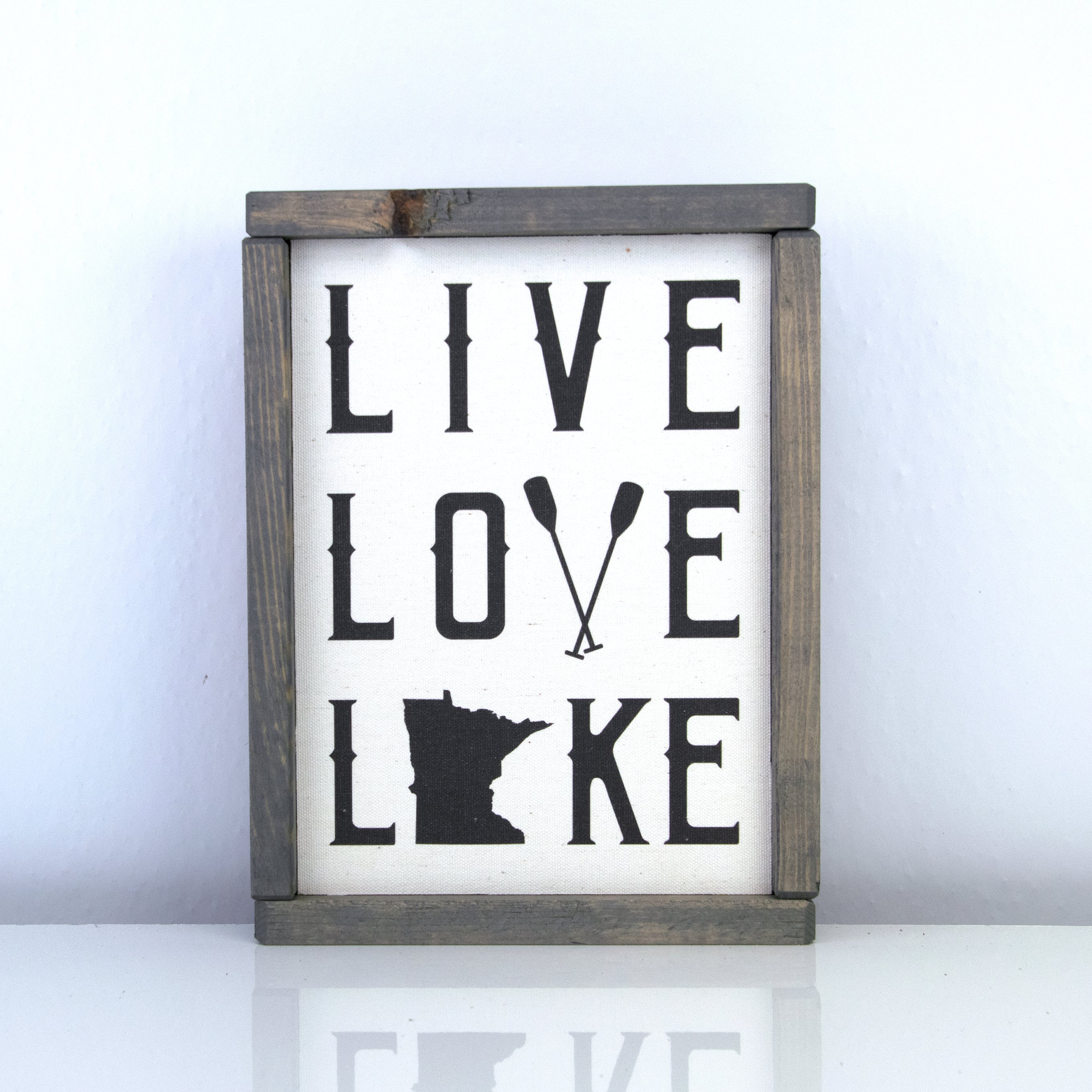 Live Love Lake | 8 x 10 Vintage
