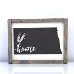 North Dakota Home | 8 x 10 Vintage