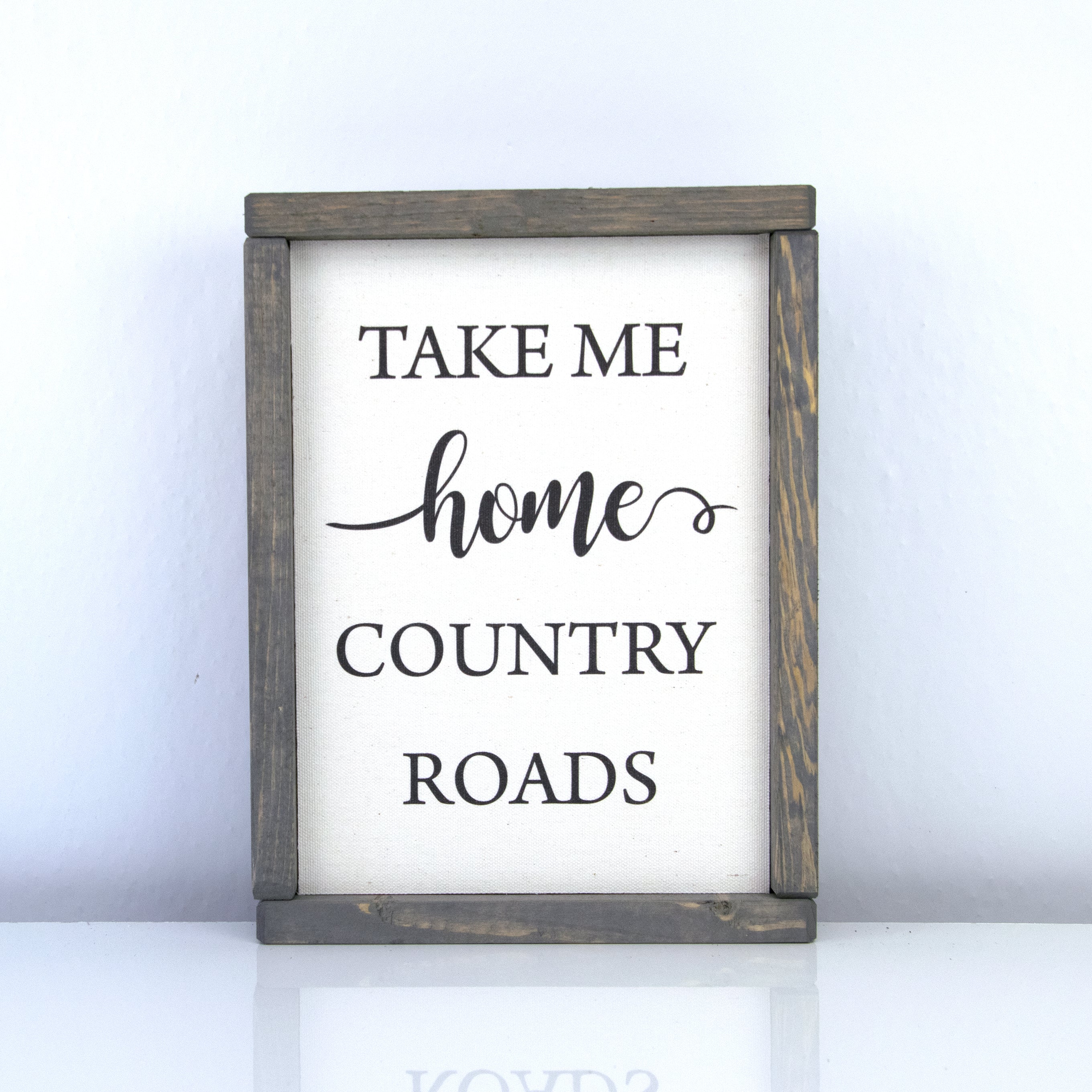 Country Roads | 8 x 10 Vintage