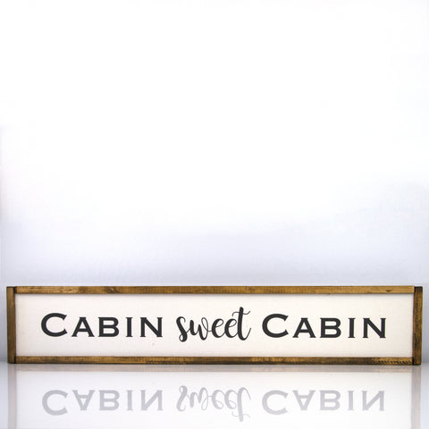 Cabin Sweet Cabin | 7 x 36 Classic