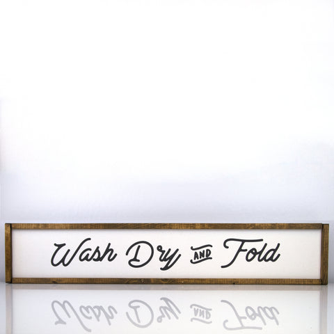 Wash, Dry & Fold | 7 x 36 Classic
