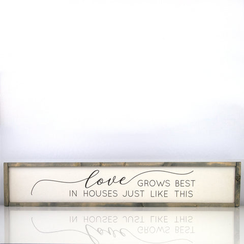 Love Grows Best | 7 x 36 Vintage