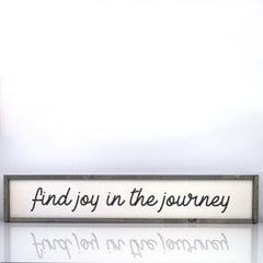 Find Joy In The Journey | 7 x 36 Vintage