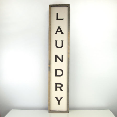 Laundry (Vertical) | 7 x 36 Vintage
